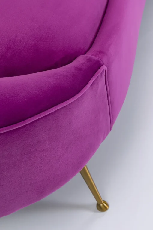 KARE Sofa Night Fever 3-Sitzer Lila