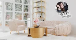 KARE Sofa Perugia 2-Sitzer Creme