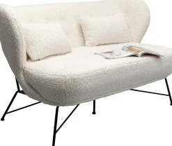 KARE Sofa 2-Sitzer Jacky Teddy 139cm