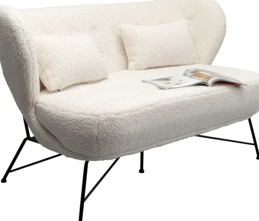 KARE Sofa 2-Sitzer Jacky Teddy 139cm