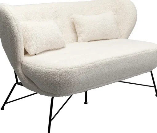 KARE Sofa 2-Sitzer Jacky Teddy 139cm