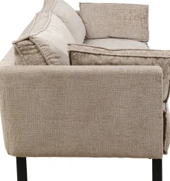 KARE Sofa 3-Sitzer Victor Grau 233cm