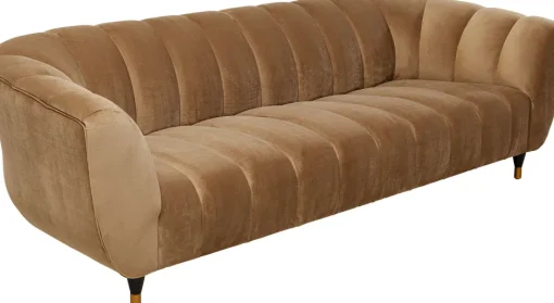 KARE Sofa Spectra Samt Amber 3-Sitzer 245cm