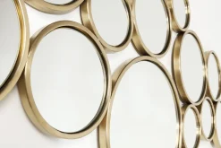 KARE Spiegel Bubbles Brass 38x93cm