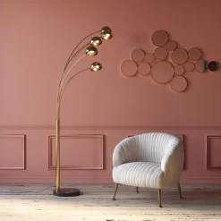 KARE Spiegel Bubbles Brass 38x93cm