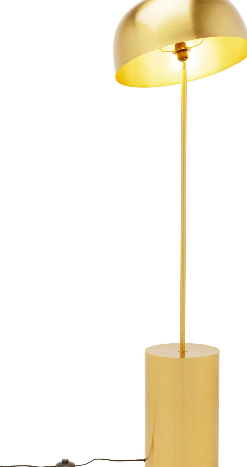 KARE Stehlampe Loungy Gold 160cm