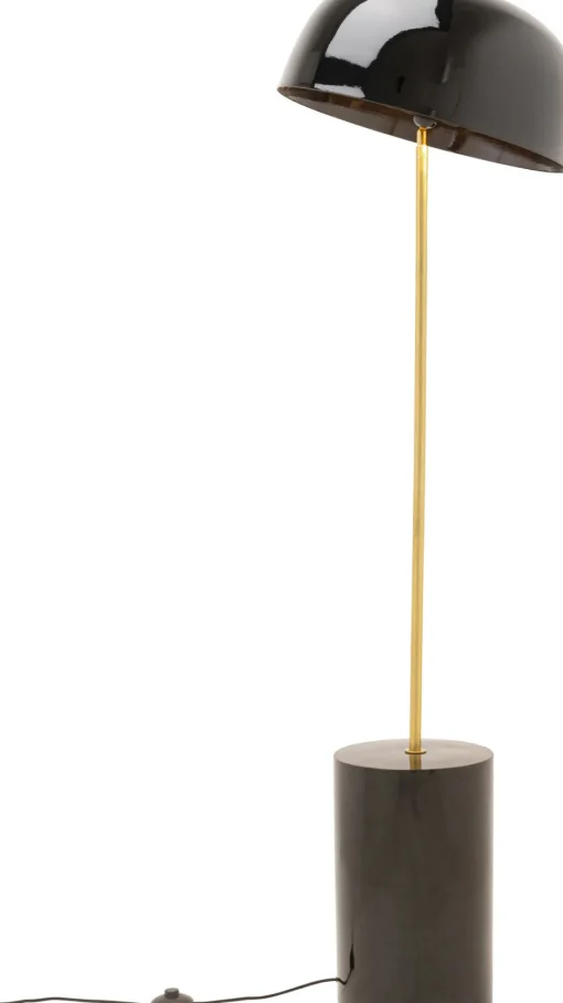 KARE Stehlampe Loungy Schwarz 160cm