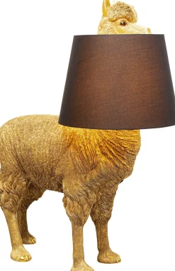 KARE Stehleuchte Alpaca Gold 108cm