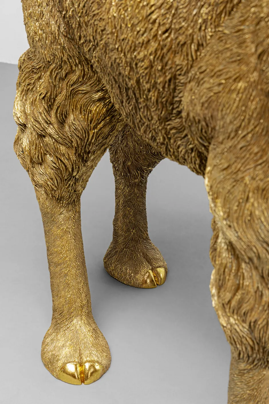 KARE Stehleuchte Alpaca Gold 108cm