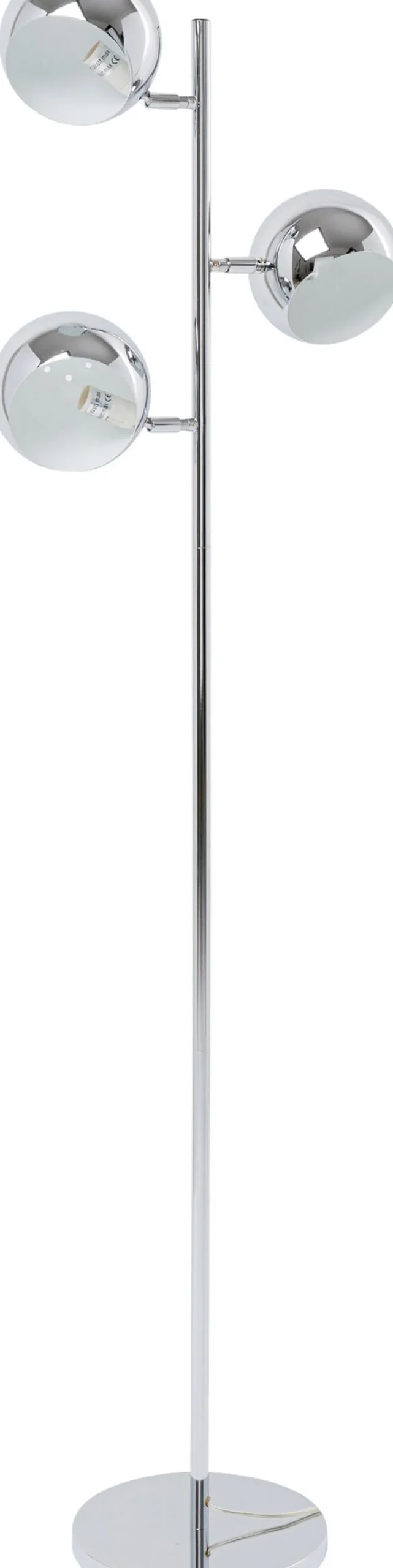 KARE Stehleuchte Calotta Chrome