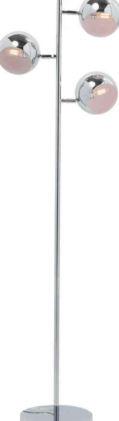 KARE Stehleuchte Calotta Chrome