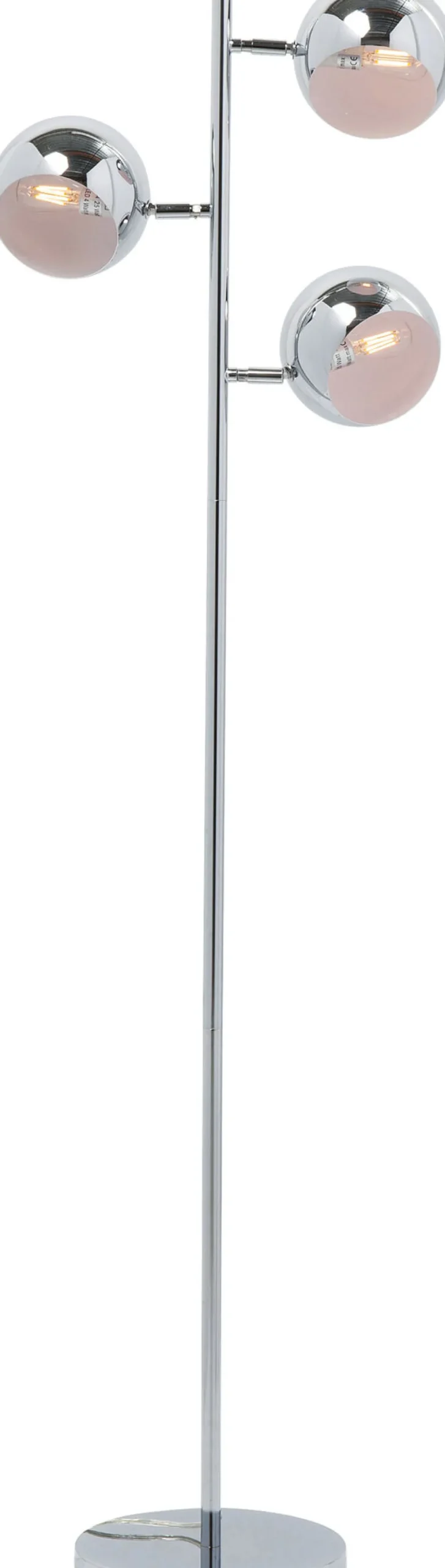 KARE Stehleuchte Calotta Chrome