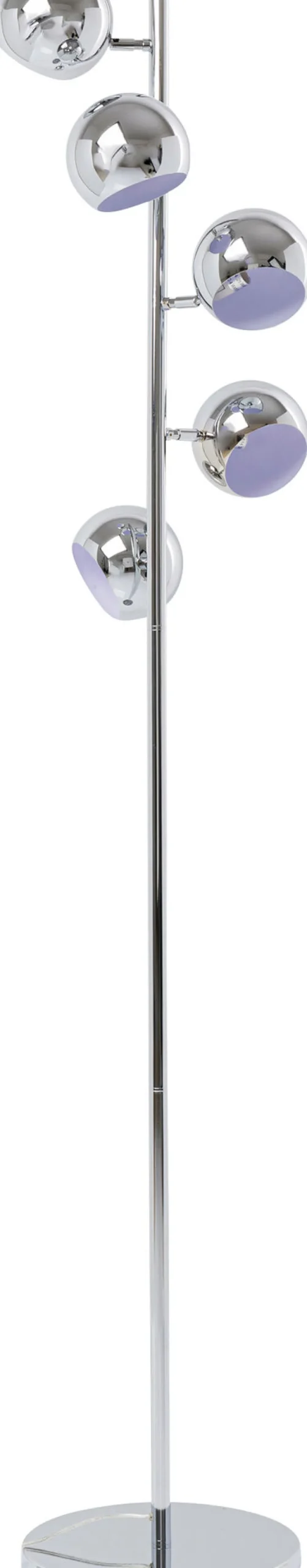KARE Stehleuchte Calotta Chrome 5er