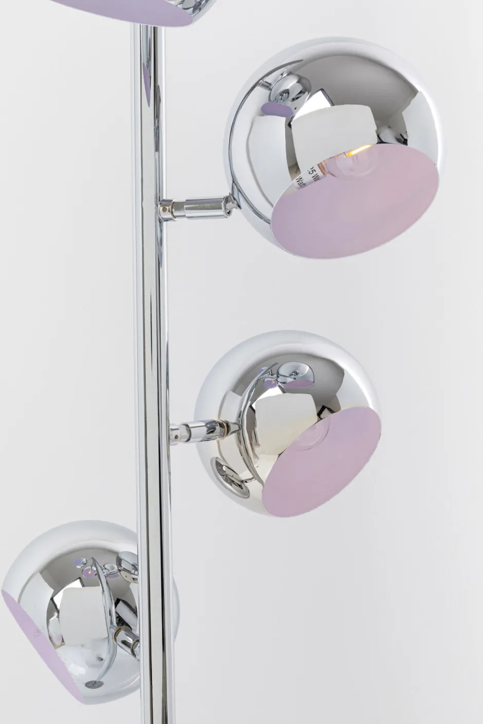 KARE Stehleuchte Calotta Chrome 5er