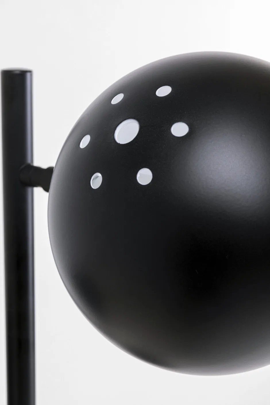 KARE Stehleuchte Calotta Schwarz 3er 151cm