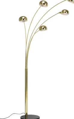 KARE Stehleuchte Five Fingers Brass
