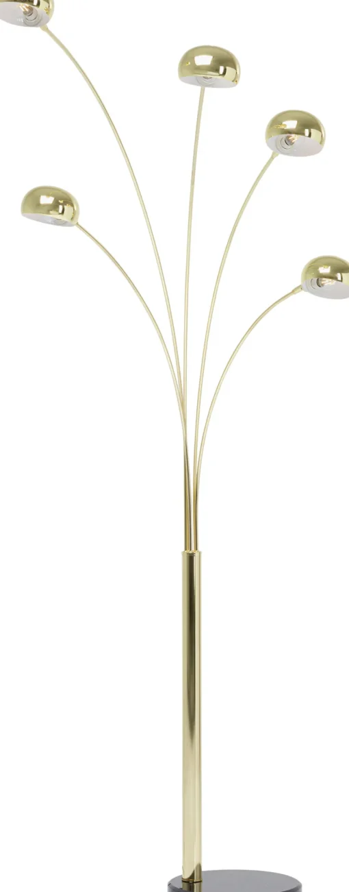 KARE Stehleuchte Five Fingers Brass