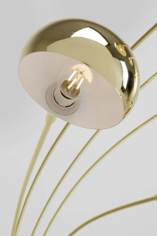 KARE Stehleuchte Five Fingers Brass