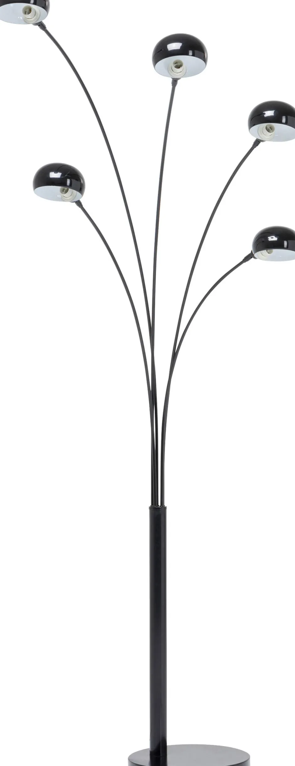 KARE Stehleuchte Five Fingers Schwarz Matt