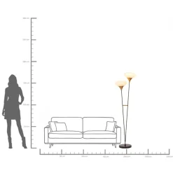 KARE Stehleuchte Gocce 174cm
