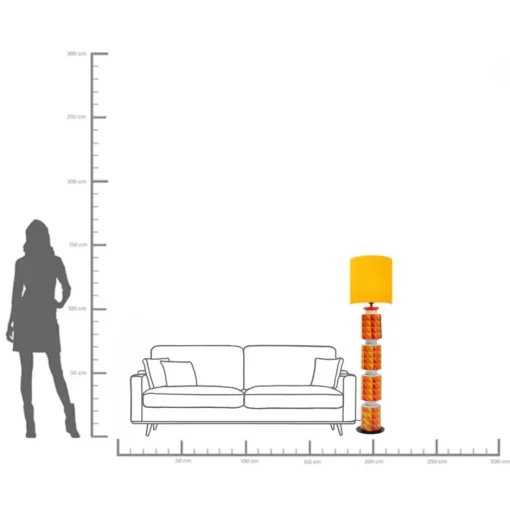 KARE Stehleuchte Hit Parade 138cm