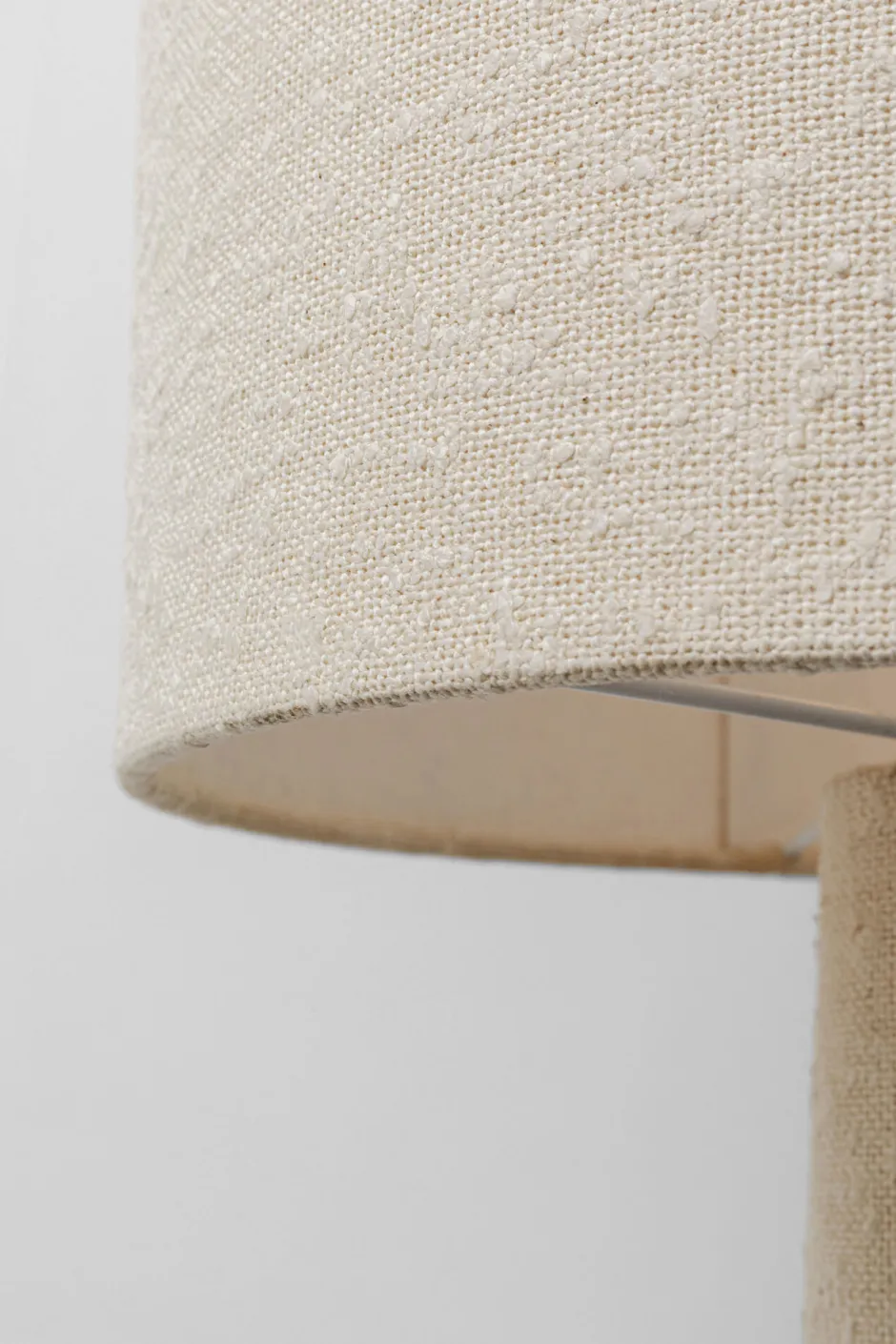 KARE Stehleuchte Marleen Beige Boucle 190cm