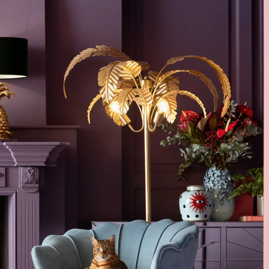 KARE Stehleuchte Palmera 170cm