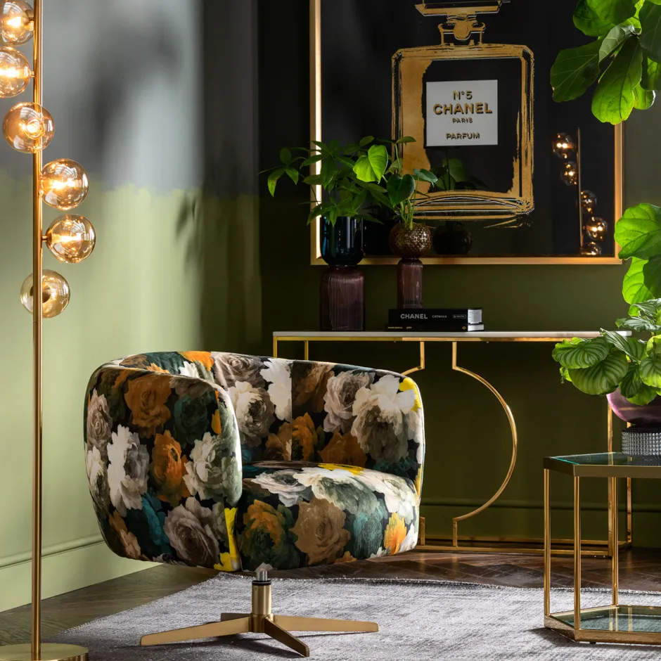 KARE Stehleuchte Scala Balls Brass 160cm