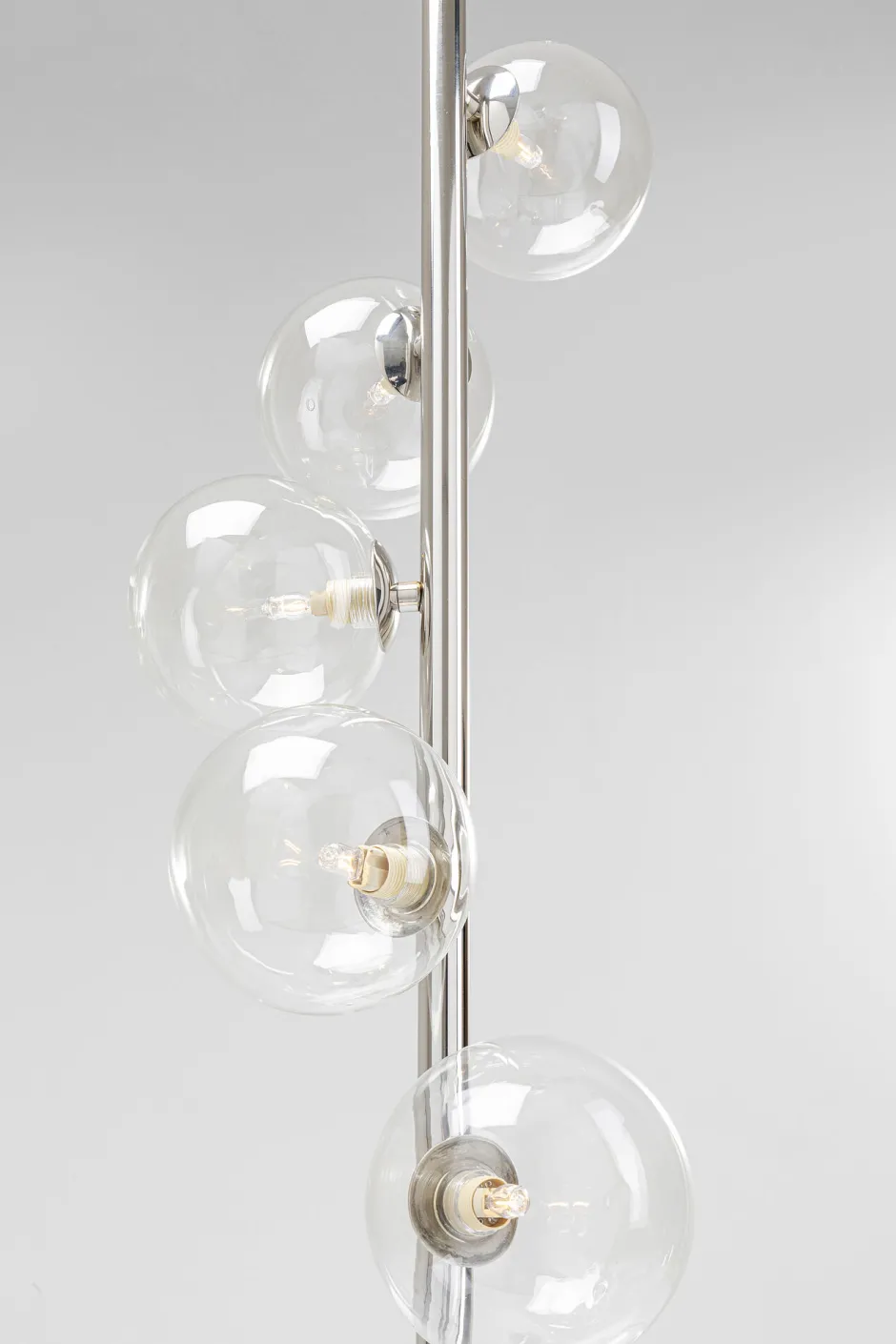 KARE Stehleuchte Scala Balls Chrome 160cm