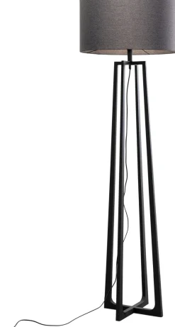 KARE Stehleuchte Timon Schwarz 160cm