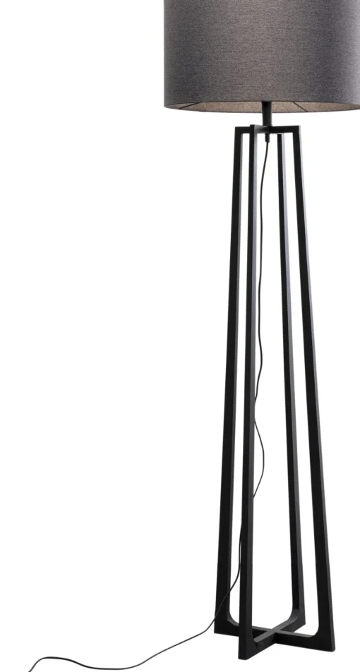 KARE Stehleuchte Timon Schwarz 160cm