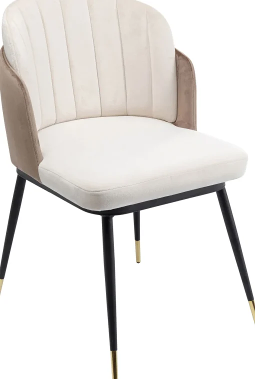 KARE Stuhl Hojas Beige