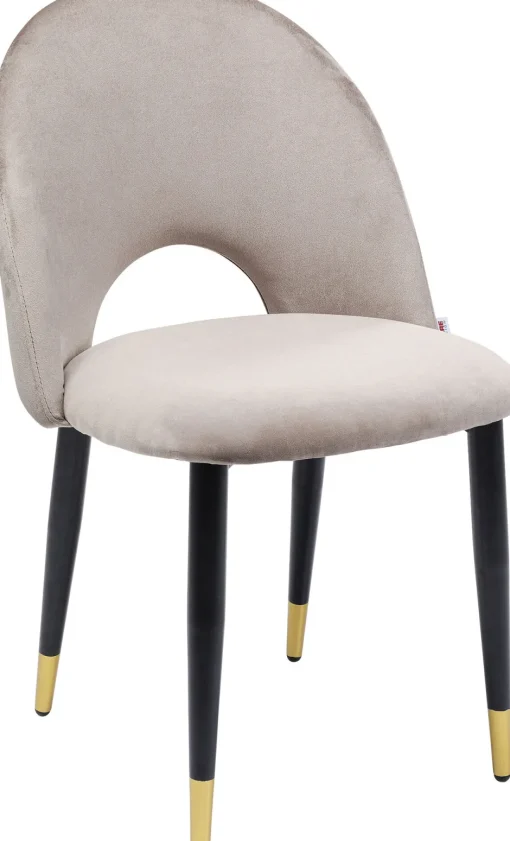 KARE Stuhl Iris Velvet Beige
