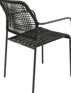 KARE Stuhl Madagascar Schwarz