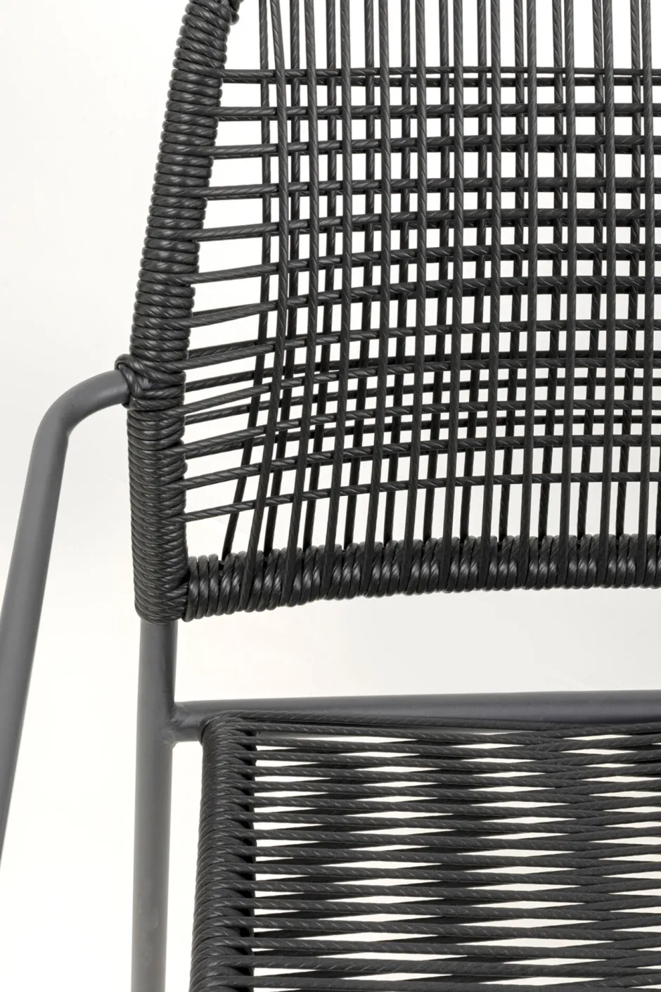 KARE Stuhl Madagascar Schwarz