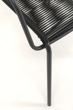 KARE Stuhl Madagascar Schwarz