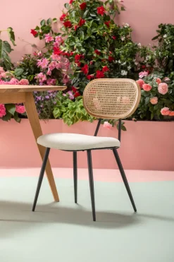 KARE Stuhl Rosali Creme