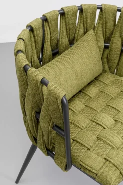 KARE Stuhl Saluti Dunkelgrün