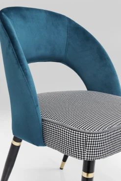 KARE Stuhl Samantha Petrol