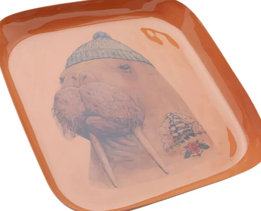 KARE Tablett Ego Walrus 21x21cm
