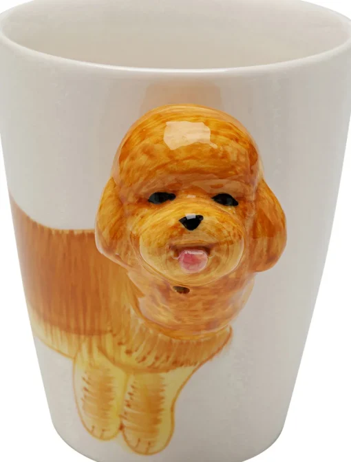 KARE Tasse Funny Animal Poodle 11cm