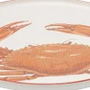 KARE Teller Crabes Rot Ø27cm Sortiert