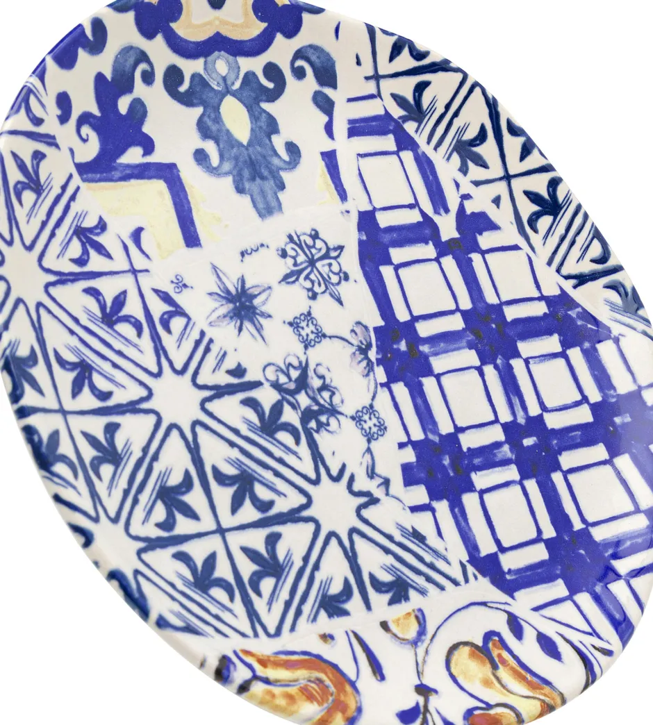 KARE Teller Fresco Ø21cm