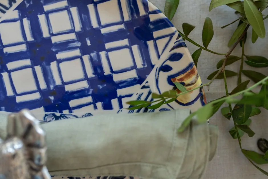 KARE Teller Fresco Ø21cm