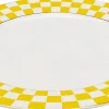 KARE Teller Harlequin Gelb Ø27cm