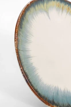 KARE Teller Laguna Blau Ø20cm