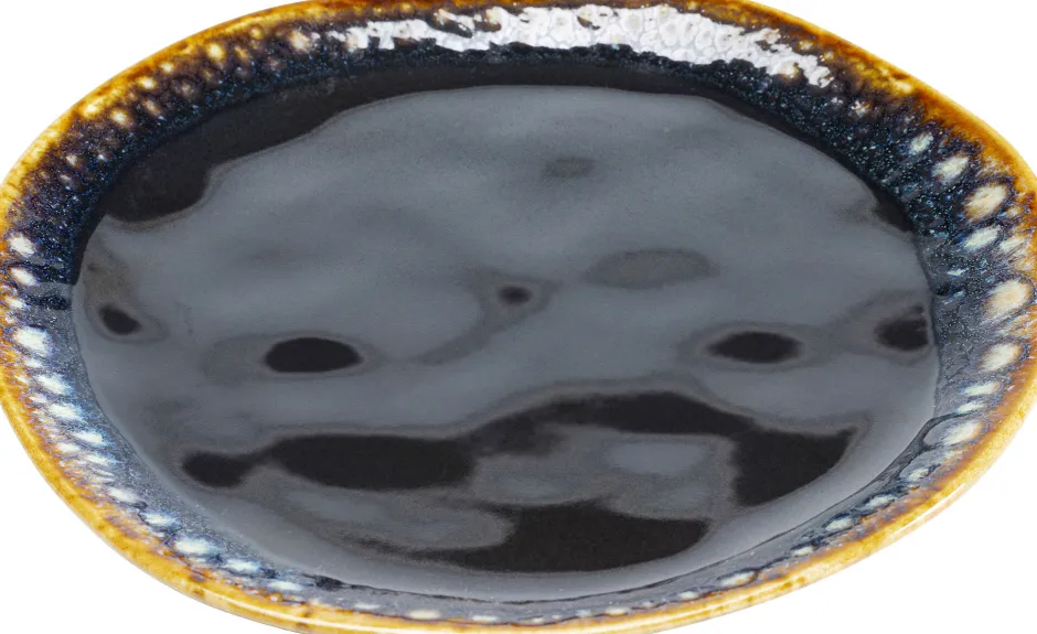 KARE Teller Lio Dunkelblau Ø20cm