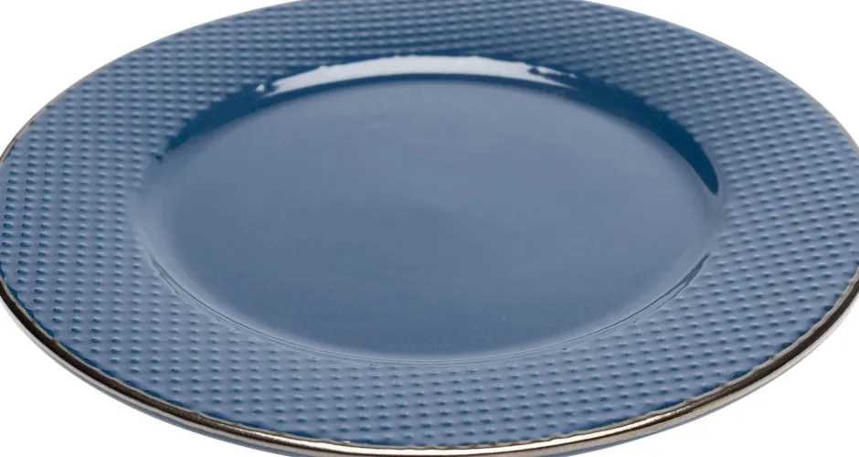 KARE Teller Muse Blau Ø20cm