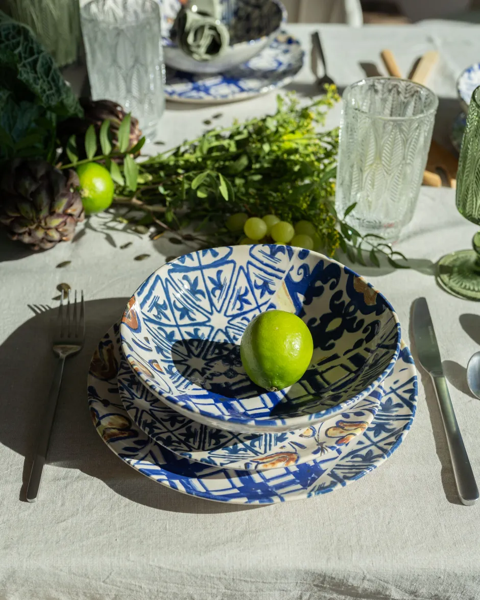 KARE Teller Tief Fresco Ø21cm