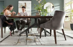 KARE Teppich Abstract Grey Line 170x240cm